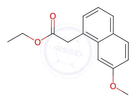 Chemical structure of Agomelatine Impurity 41