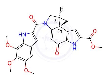 Chemical structure of Duocarmycin SA