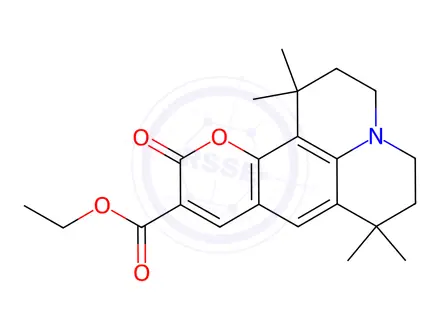 Chemical structure of Coumarin 504T