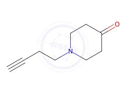 Chemical structure of 1-(But-3-yn-1-yl)piperidin-4-one