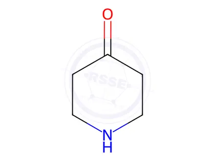 Chemical structure of 4-Piperidone Monohydrate Hydrochloride