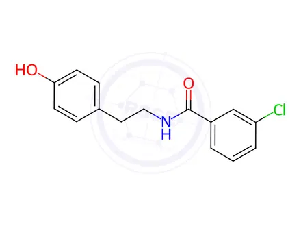Chemical structure of Bezafibrate Impurity 7