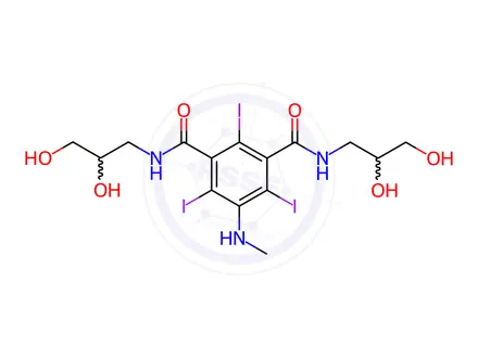 Chemical structure of Iomeprol Impurity 4
