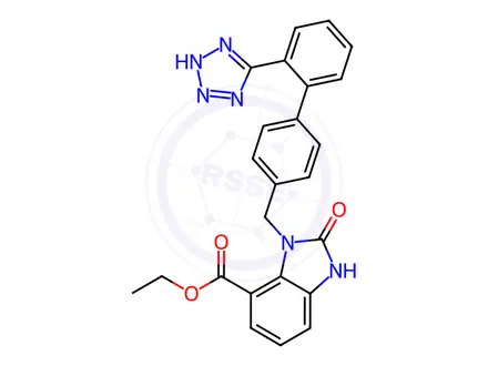 Chemical structure of Candesartan Impurity 22