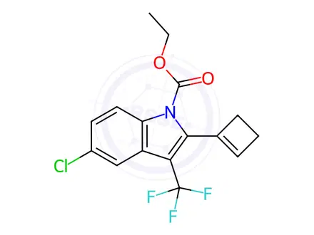 Chemical structure of Efavirenz Impurity 19