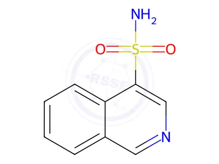 Chemical structure of Isoquinoline-4-sulfonamide