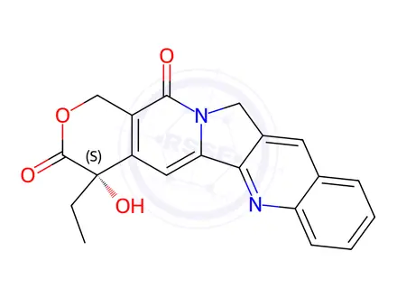 Chemical structure of Camptothecin Sodium Salt