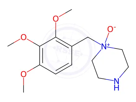Chemical structure of Trimetazidine N-Oxide