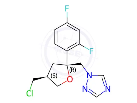 Chemical structure of Posaconazole Impurity 96