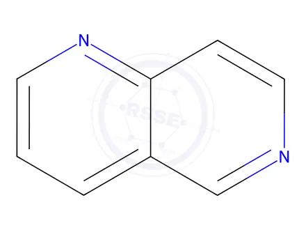 Chemical structure of 1,6]Naphthyridine dihydrochloride