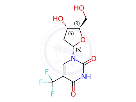 Chemical structure of Trifluridine Impurity 9