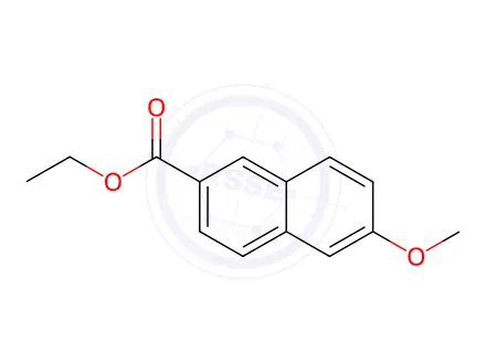 Chemical structure of Naphthoic Acid Impurity 120