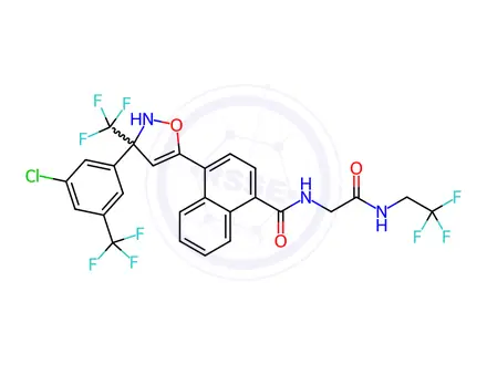 Chemical structure of Afoxolaner Impurity 14