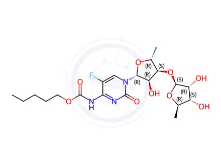 Chemical structure of Capecitabine impurity G