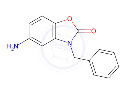 Chemical structure of 5-Amino-3-benzylbenzo[d]oxazol-2(3h)-one