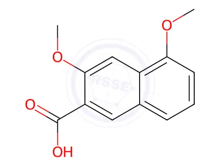 Chemical structure of Naphthoic Acid Impurity 11