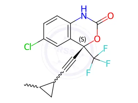 Chemical structure of Efavirenz Impurity 7(Efavirenz IP Impurity G)