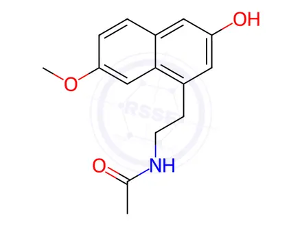 Chemical structure of Agomelatine Impurity 38