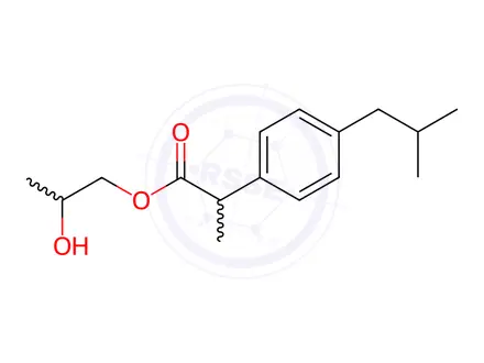 Chemical structure of Ibuprofen Impurity 103