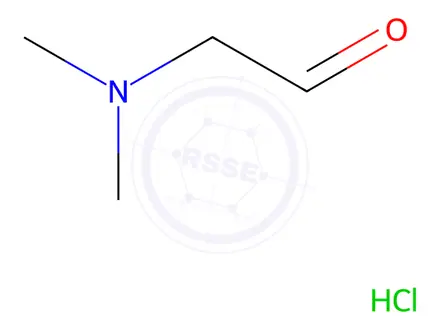 Chemical structure of 2-(Dimethylamino)acetaldehyde hydrochloride