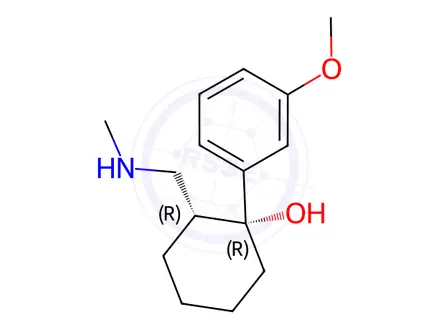 Chemical structure of rac N-Desmethyl Tramadol