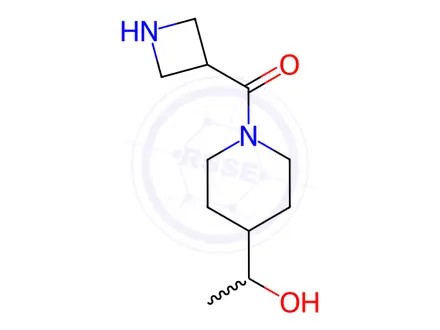 Chemical structure of Azetidin-3-yl(4-(1-hydroxyethyl)piperidin-1-yl)methanone