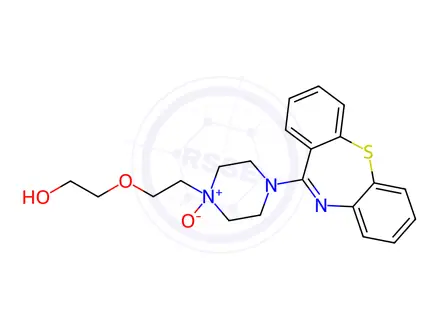 Chemical structure of Quetiapine Impurity H