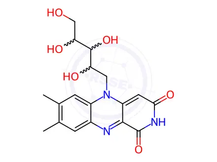 Chemical structure of Vitamin B2 Impurity 21