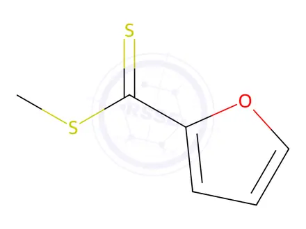 Chemical structure of 2-Furancarbodithioic acid methyl ester