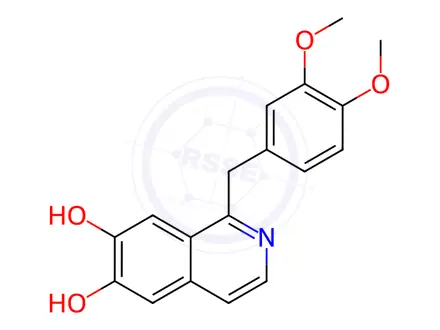 Chemical structure of Papaverine Hydrochloride Impurity 55 Monomer