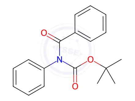Chemical structure of tert-Butyl benzoyl(phenyl)carbamate