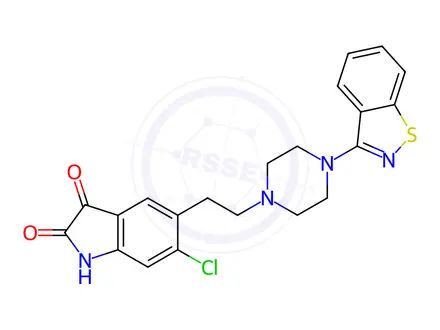 Chemical structure of Ziprasidone EP Impurity B