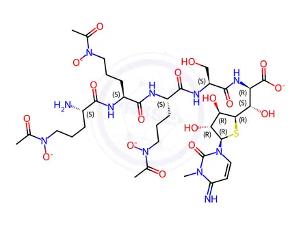 Chemical structure of Albomycin epsilon