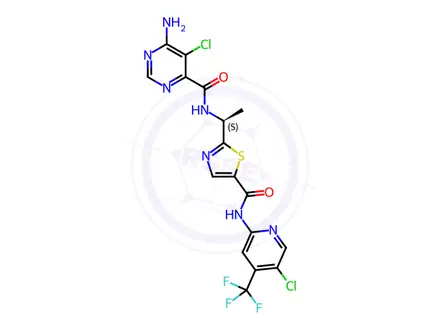 Chemical structure of Tovorafenib Impurity 1