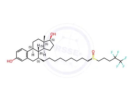 Chemical structure of Fulvestrant EP Impurity A