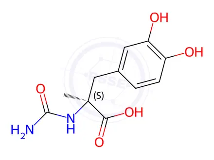 Chemical structure of Carbidopa Related Compound 3