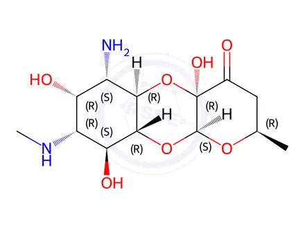 Chemical structure of Spectinomycin dihydrochloride EP Impurity E