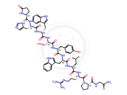 Chemical structure of Triptorelin Impurity 2