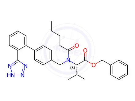 Chemical structure of Valsartan USP Related Compound C