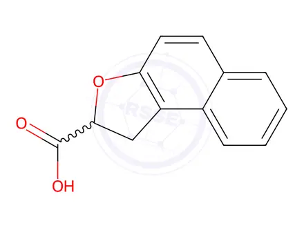 Chemical structure of DL-1,2-Dihydronaphtho[2,1-b]furan-2-carboxylic Acid