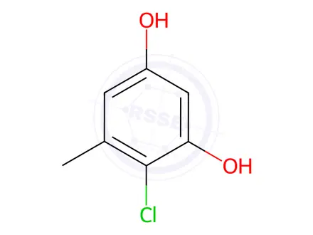 Chemical structure of 4-CHLORO-5-METHYLBENZENE-1,3-DIOL