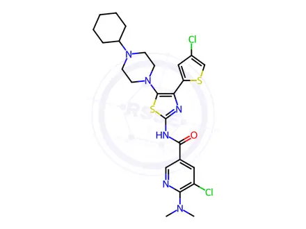 Chemical structure of Avatrombopag Impurity 18