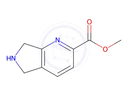Chemical structure of Methyl 6,7-Dihydro-5H-pyrrolo[3,4-b]pyridine-2-carboxylate