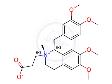 Chemical structure of Atracurium Impurity A