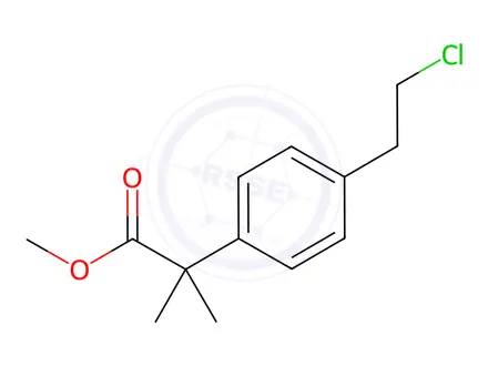 Chemical structure of Bilastine Impurity 9