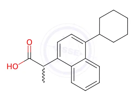Chemical structure of Vedaprofen