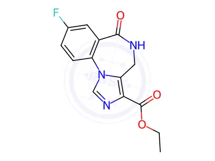 Chemical structure of Flumazenil Impurity 14