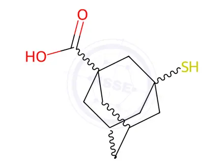 Chemical structure of Adamantane Impurity 96