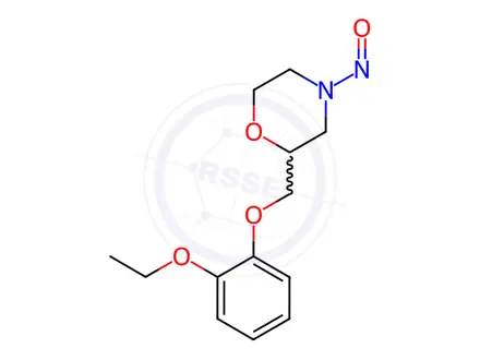Chemical structure of N-nitroso Viloxazine