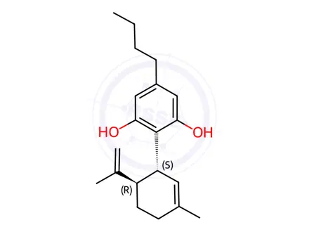 Chemical structure of Cannabidiol Impurity 20
